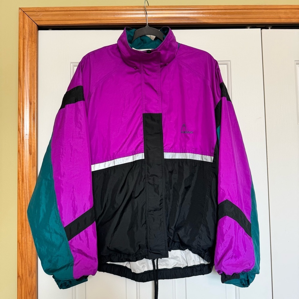 Vintage HEAD‎ Gortex Ski/Snow Colorblock light weight Jacket